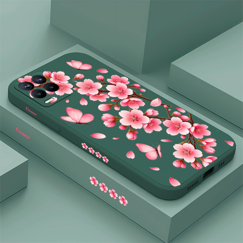 Pink Flower Print Phone Case F - Realme Note 50 评论和价格