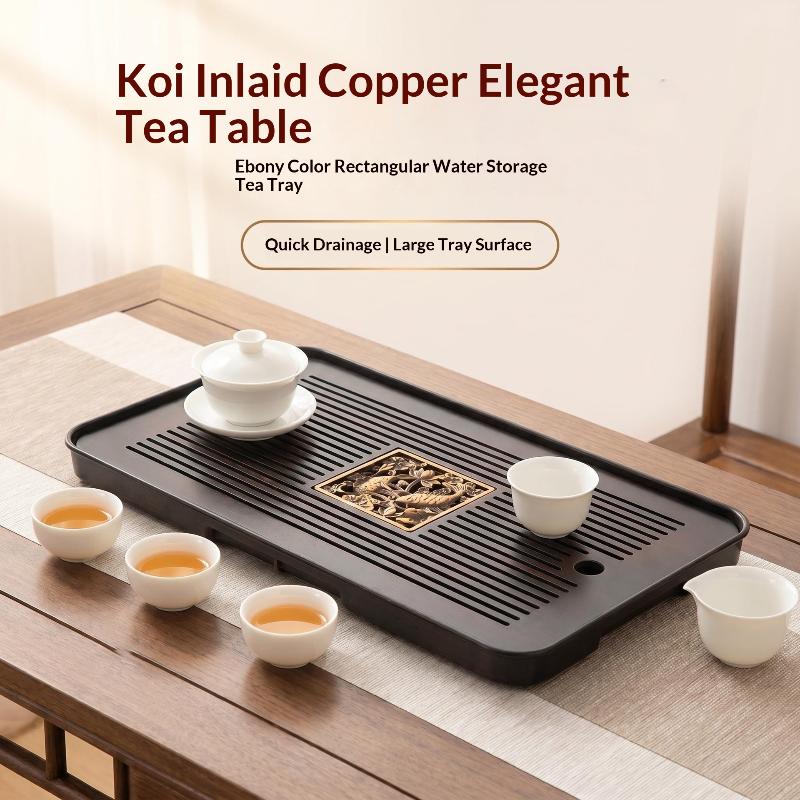 Double-Layer Wooden Tea Tray W - Wooden Serving Tray 评论和价格