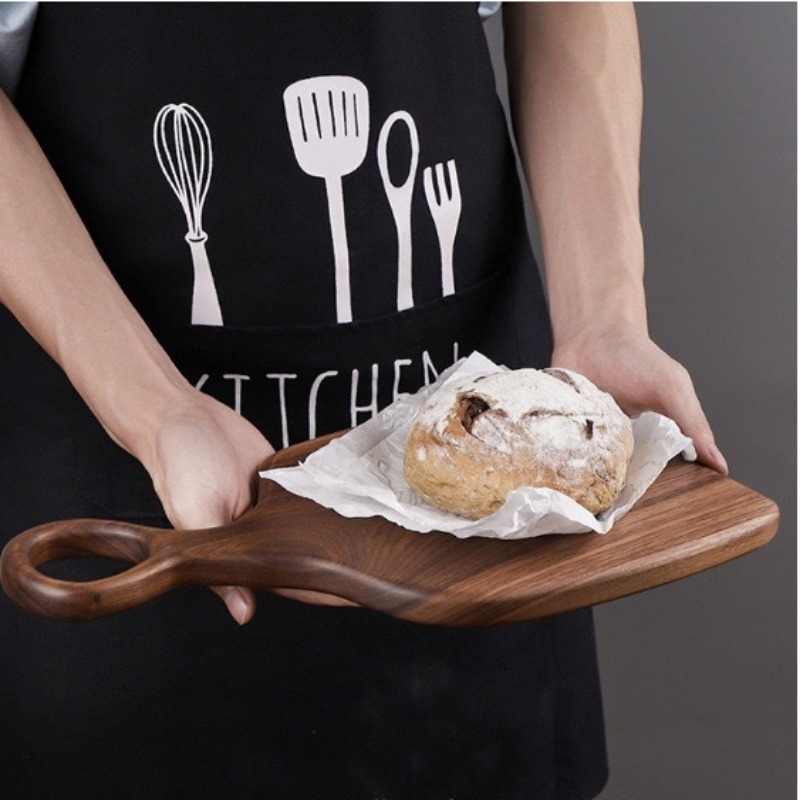 Black Walnut Solid Chopping Bo - Wooden Serving Tray 评论和价格