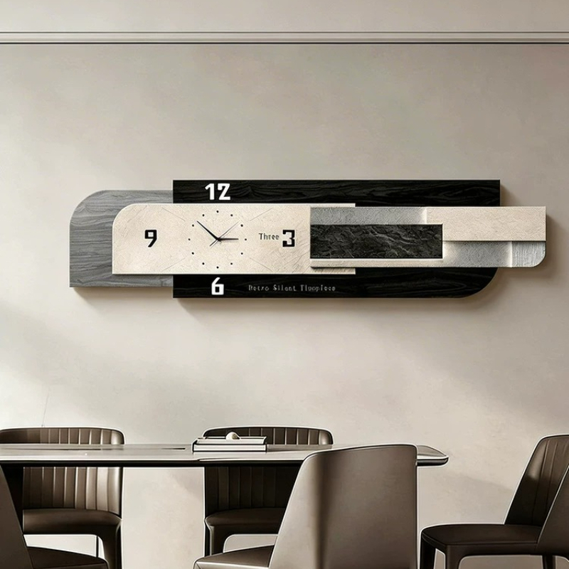 Living Room Luxury Wall Watch  - Luxury Lifestyle Aesthetics 评论和价格