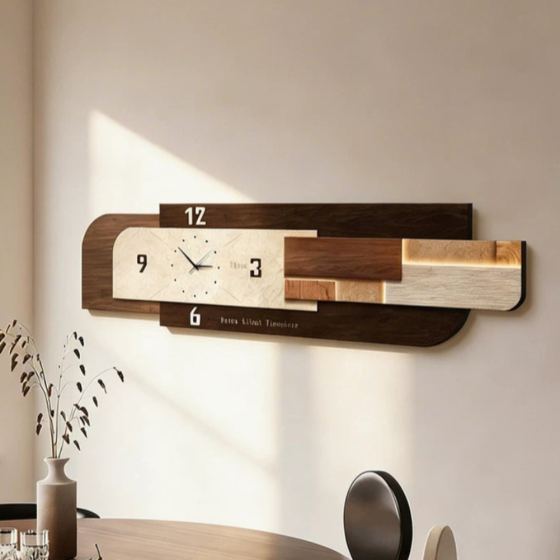 Living Room Luxury Wall Watch  - Luxury Lifestyle Aesthetics 评论和价格