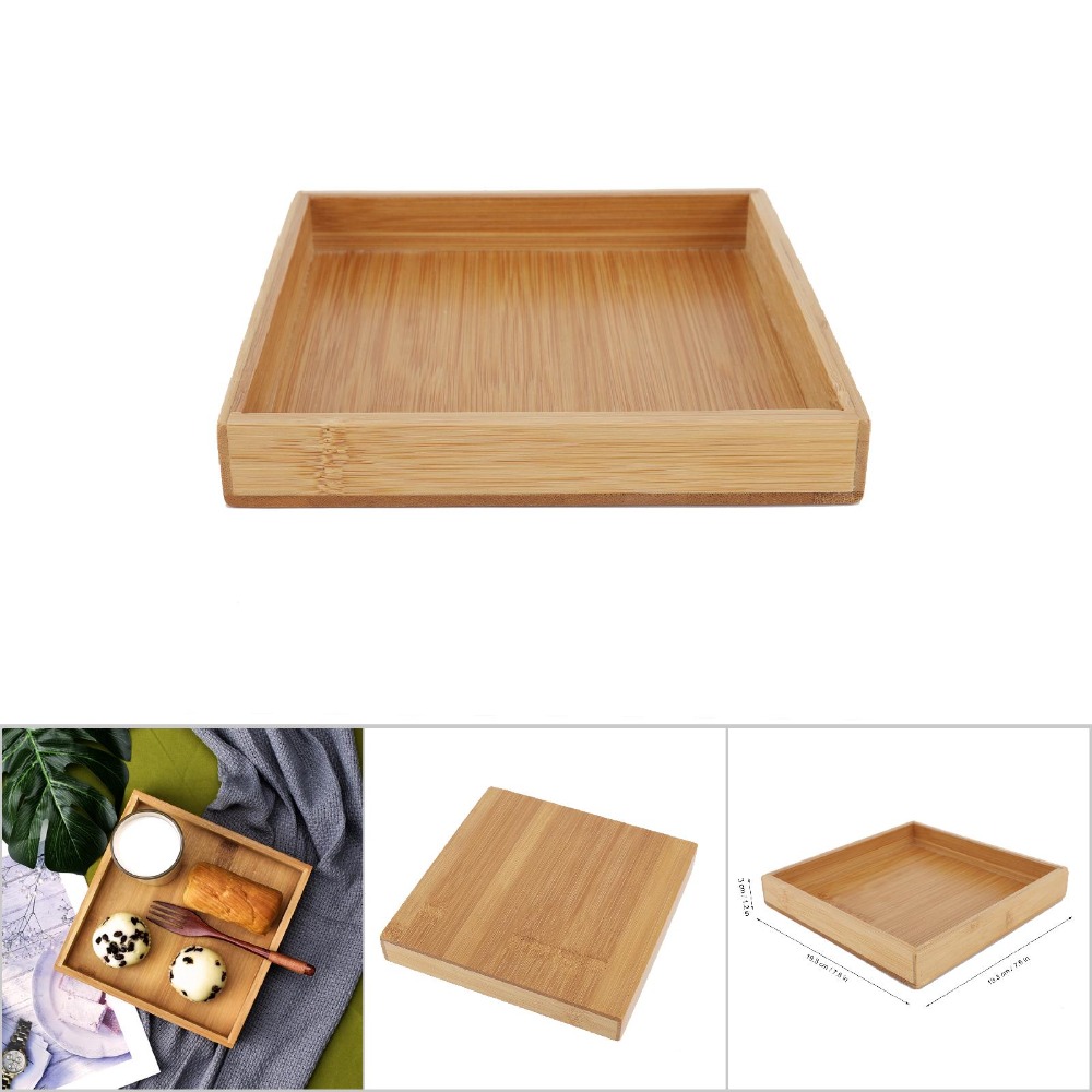 Rectangular Shape Japanese Sty - Wooden Serving Tray 评论和价格