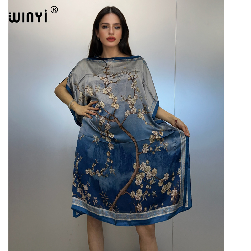 WINYI Summer Kaftan African Dr - Luxury Lifestyle Women 评论和价格